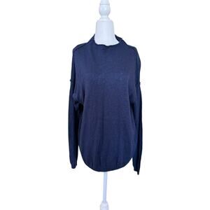 Wonderly Blue Knit Sweater Women’s Medium Lightweight Pullover